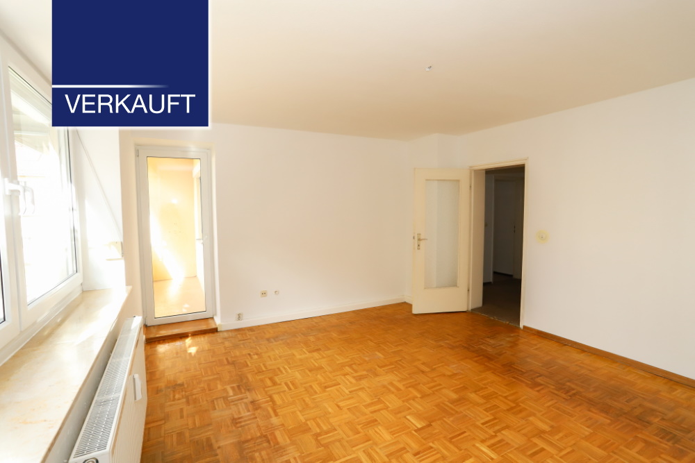 +VERKAUFT+ ALLACH – ruhig gelegene 3-Zimmer-Wohnung mit Blick ins Grüne