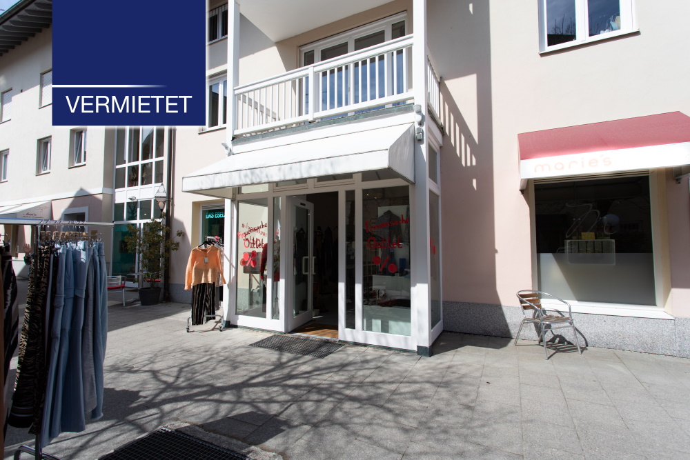 +VERMIETET+ Ladengeschäft im Zentrum von Tutzing