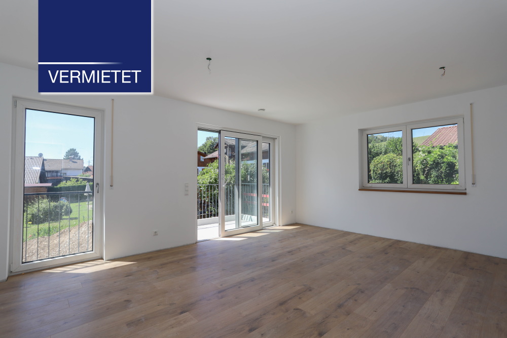+VERMIETET+Lichtdurchflutete 2-Zimmer-Neubau-Wohnung