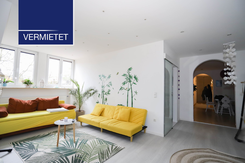 +VERMIETET+ 3-Zimmer Dachgeschosswohnung in Tutzing-Unterzeismering