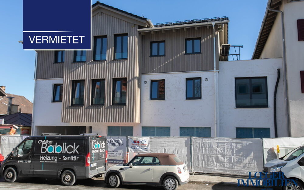 +VERMIETET+ Tutzing – NEUBAU mit saisonalem Seeblick – Büro-/Praxisflächen in 1A-Lage