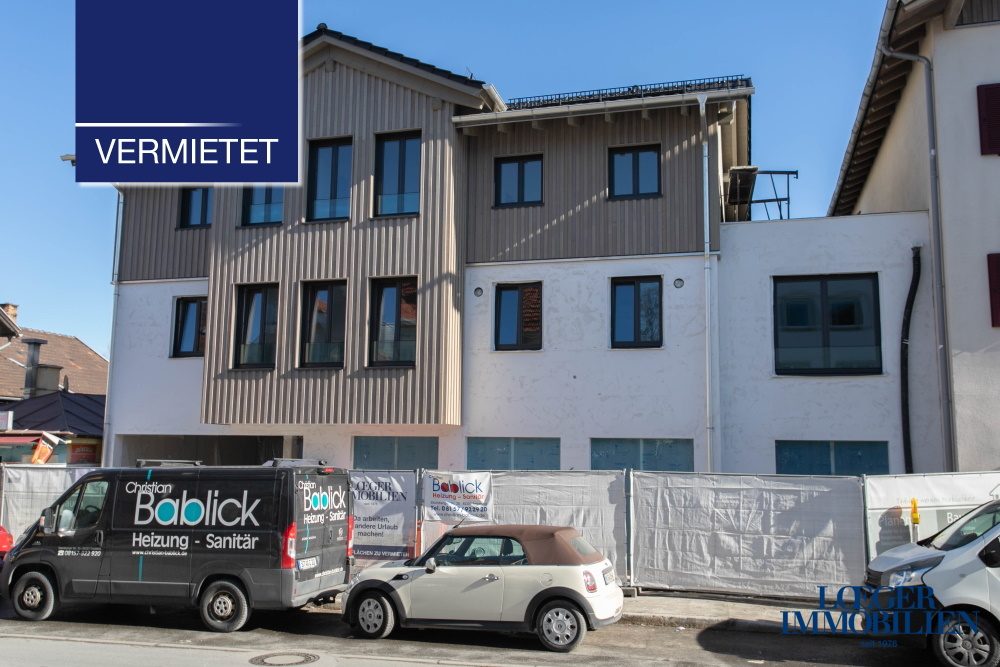 +VERMIETET+ Tutzing – NEUBAU mit saisonalem Seeblick – Büro-/Praxisflächen in 1A-Lage