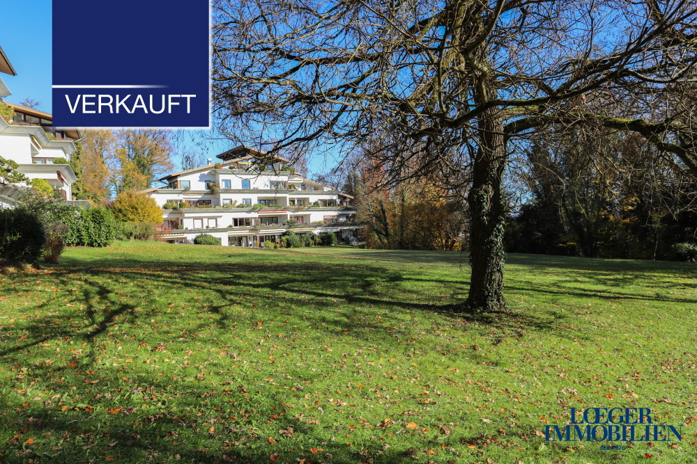 +VERKAUFT+ Großzügige Erdgeschosswohnung mit Südterrasse in Tutzing am Starnberger See