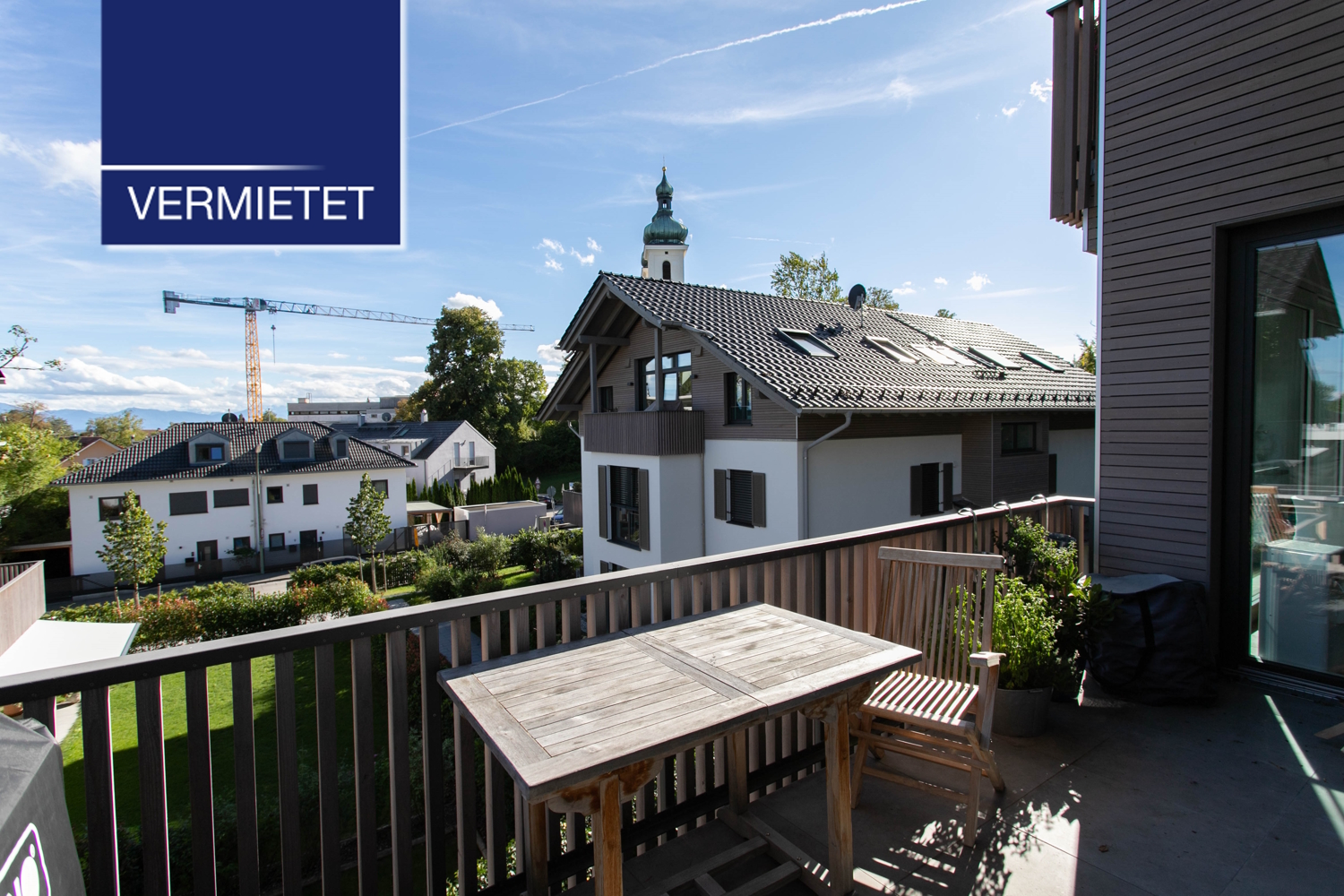 +VERMIETET+ moderne 3-Zimmer-Wohnung mit See- und Bergblick, TG und Aufzug in Tutzing