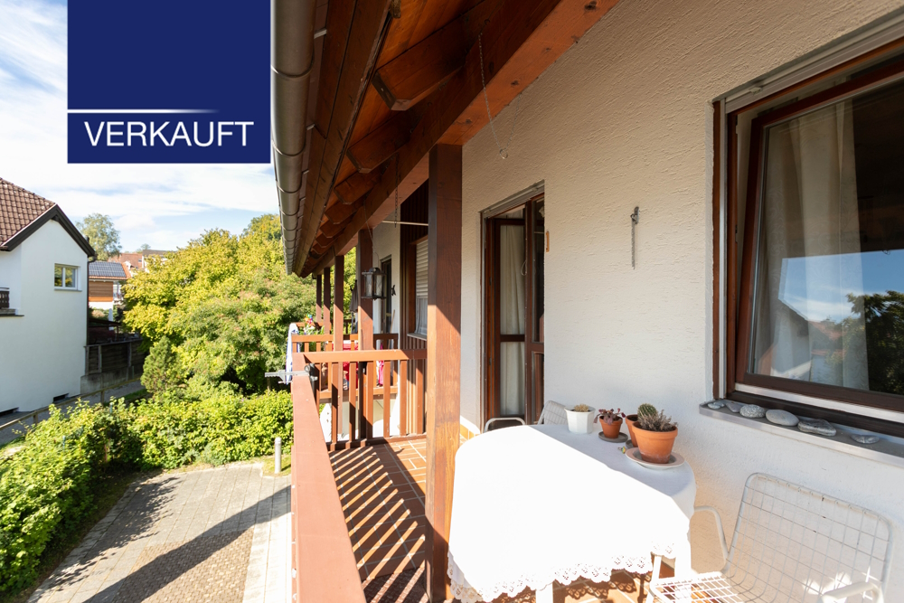 +VERKAUFT+ In der Mitte von Tutzing – 2 Zimmer Wohnung in bester Lage