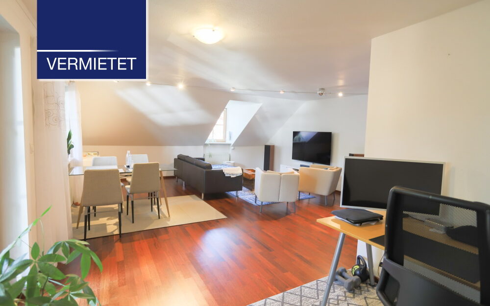 +VERMIETET+ 2-Zimmer Dachgeschosswohnung in einer guten Lage von Tutzing
