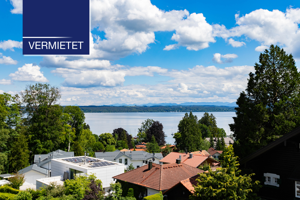+VERMIETET+ NEUBAU – Traumhafte 3-Zimmer-Wohnung im Erdgeschoss mit Blick auf den See