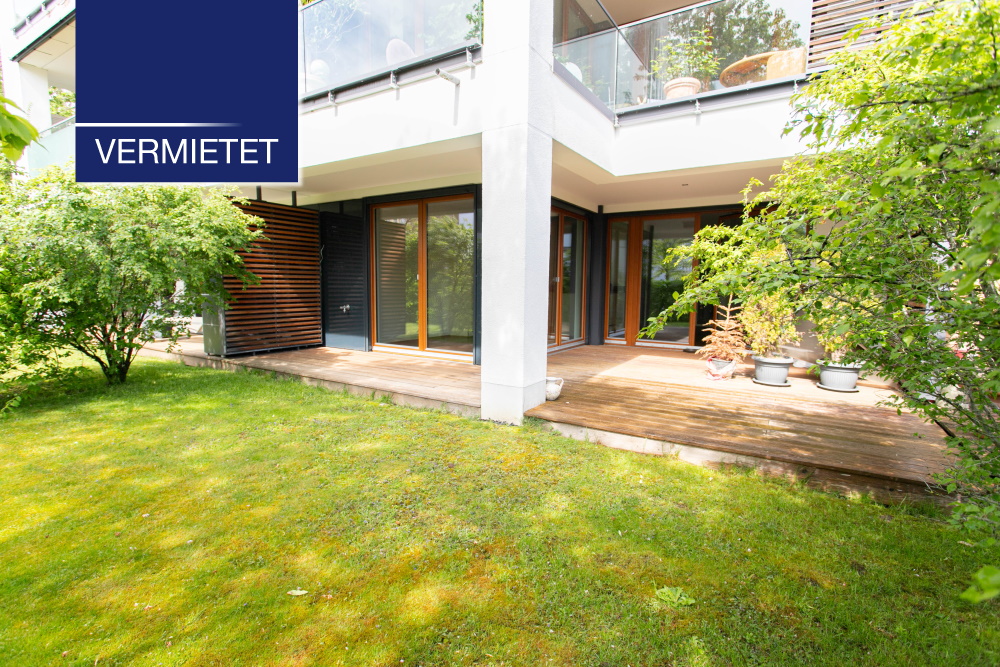 +VERMIETET+ Tutzing – elegante Erdgeschosswohnung mit großer Terrasse