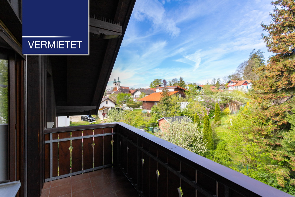 +VERMIETET+ Gemütliche und geräumige 3-Zimmer-Dachgeschosswohnung im Zentrum von Tutzing