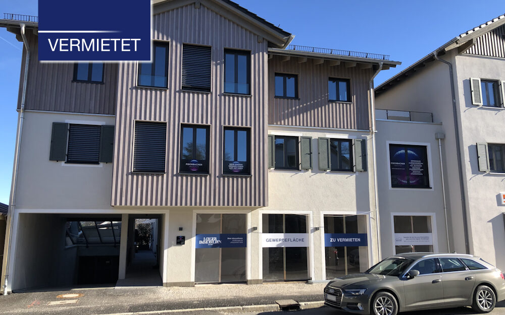 +VERMIETET+ Ladengeschäft in 1A-Lage an der Tutzinger Hauptstraße