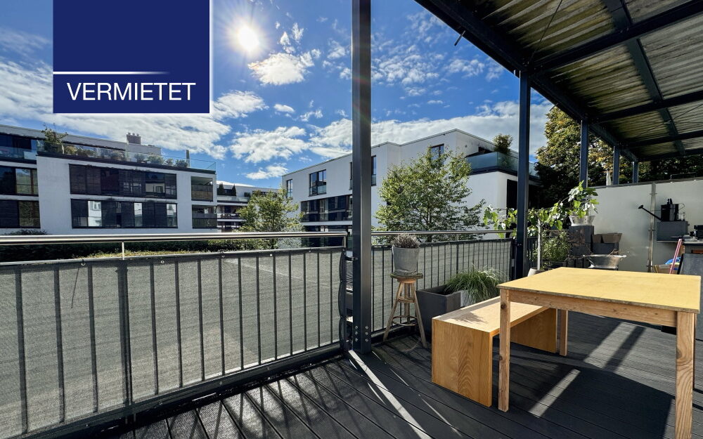 +VERMIETET+ Zentrale 2-Zimmer-Wohnung in Tutzing mit großem Balkon