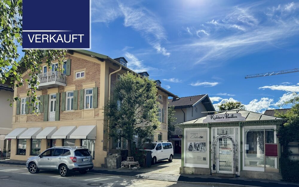 +VERKAUFT+ Denkmalgeschütztes Wohn- und Geschäftshaus an der Tutzinger Hauptstraße
