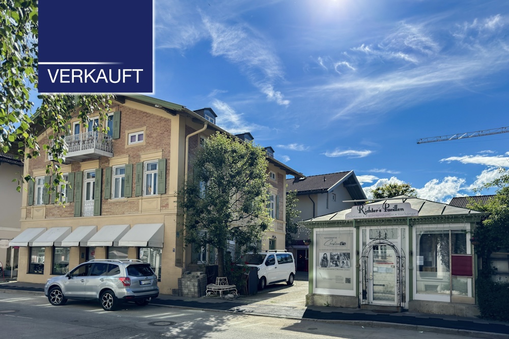 +VERKAUFT+ Denkmalgeschütztes Wohn- und Geschäftshaus an der Tutzinger Hauptstraße