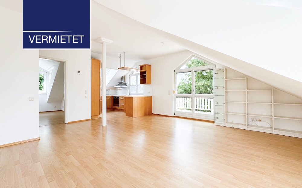 +VERMIETET+ Gepflegte 3-Zimmer-Dachgeschosswohnung in Tutzing